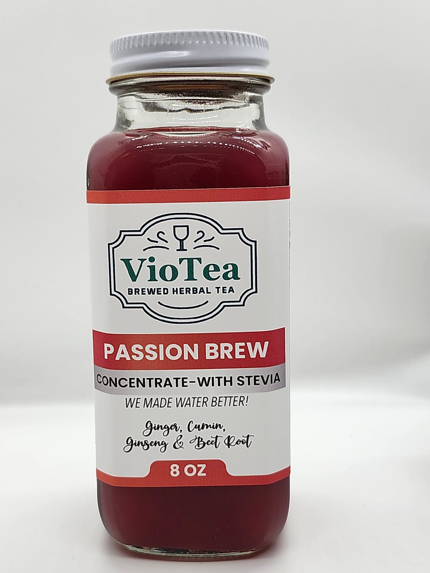 VioTea - Concentrate Herbal Tea Mocktails - Passion Brew