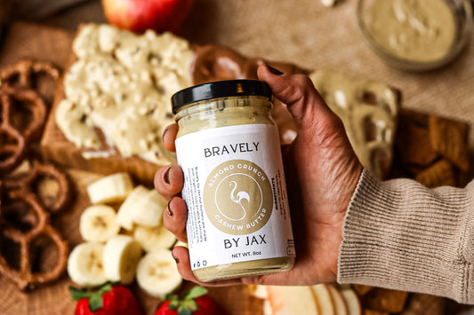 Bravely by Jax - Organic Cashew Butter - Almond Crunch