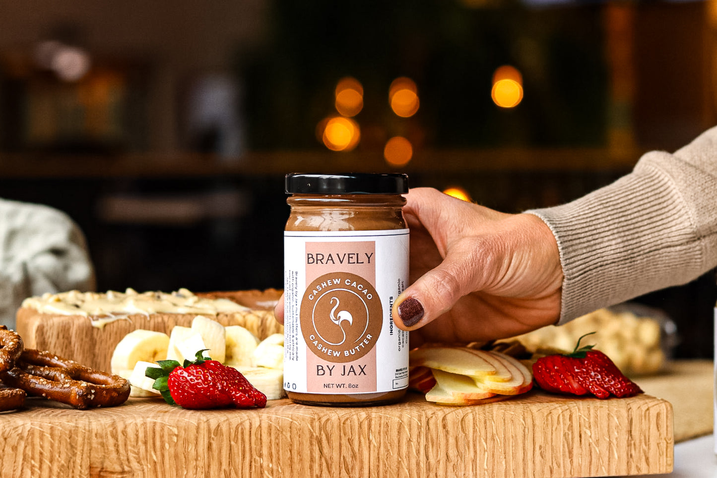 Bravely by Jax - Organic Cashew Butter - Cacao