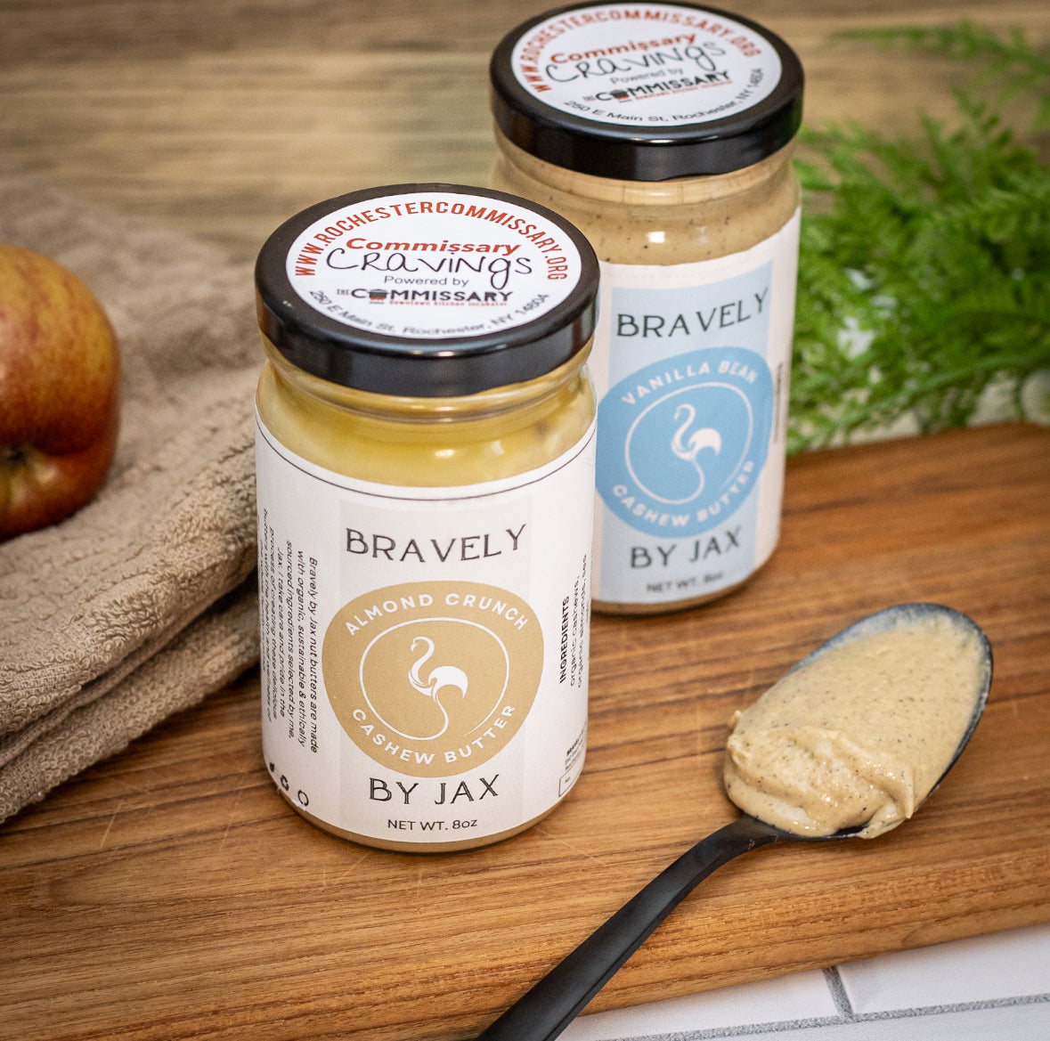 Bravely by Jax - Organic Cashew Butter - Vanilla Bean